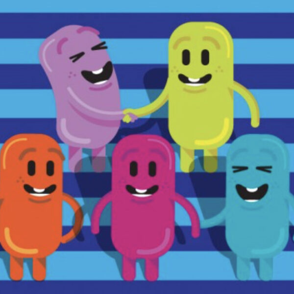 national assembly for wales motion graphics five characters illustration