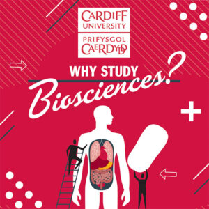 cardiff-university-school-of-biosciences-animations-logo-and-students-illustration