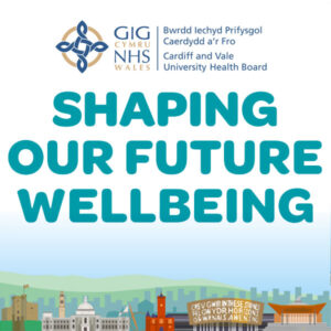wellbeing-animation-cardiff-and-vale-university-health-board-logo-and-cardiff-skyline
